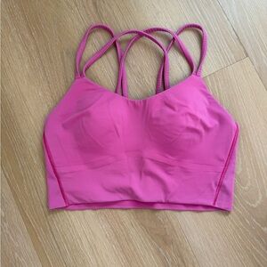 lululemon athletica Pink Strappy Sports Bra